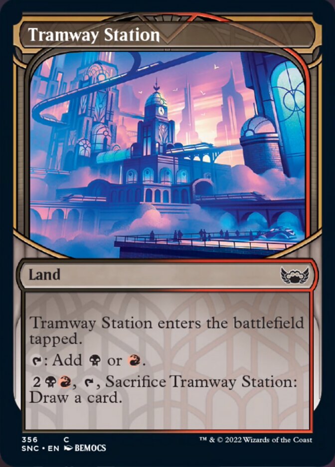 Tramway Station (Showcase Skyscraper) [Streets of New Capenna] | Devastation Store
