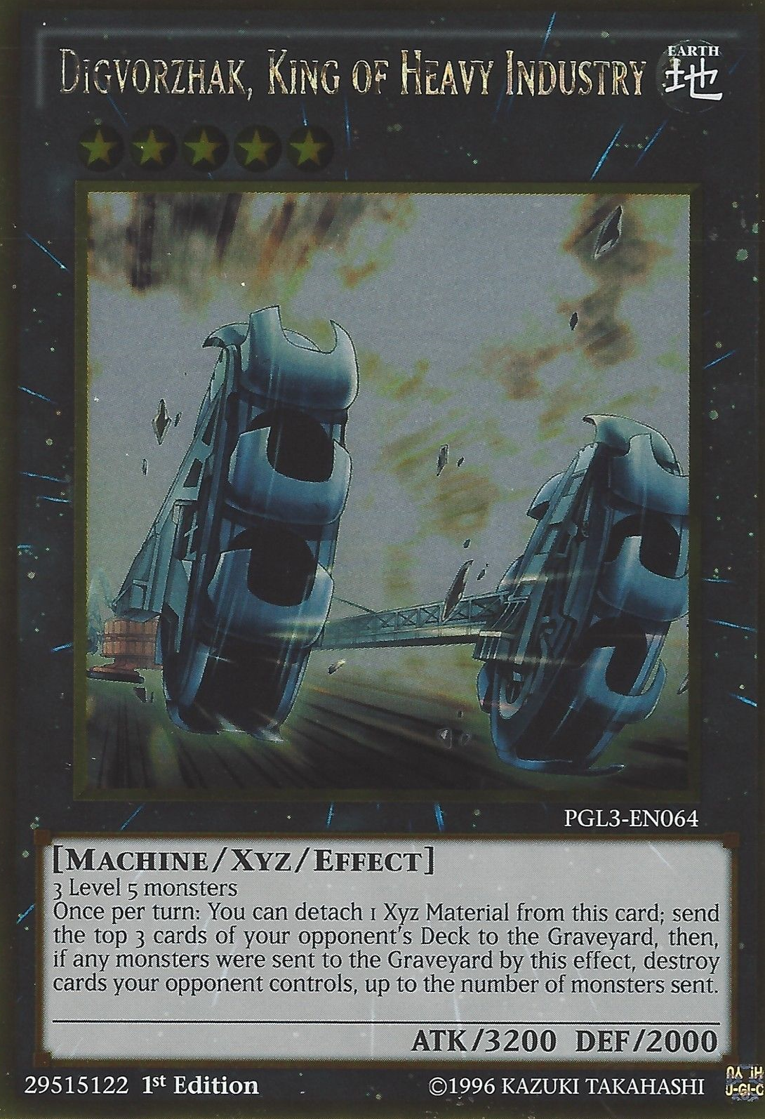 Digvorzhak, King of Heavy Industry [PGL3-EN064] Gold Rare | Devastation Store