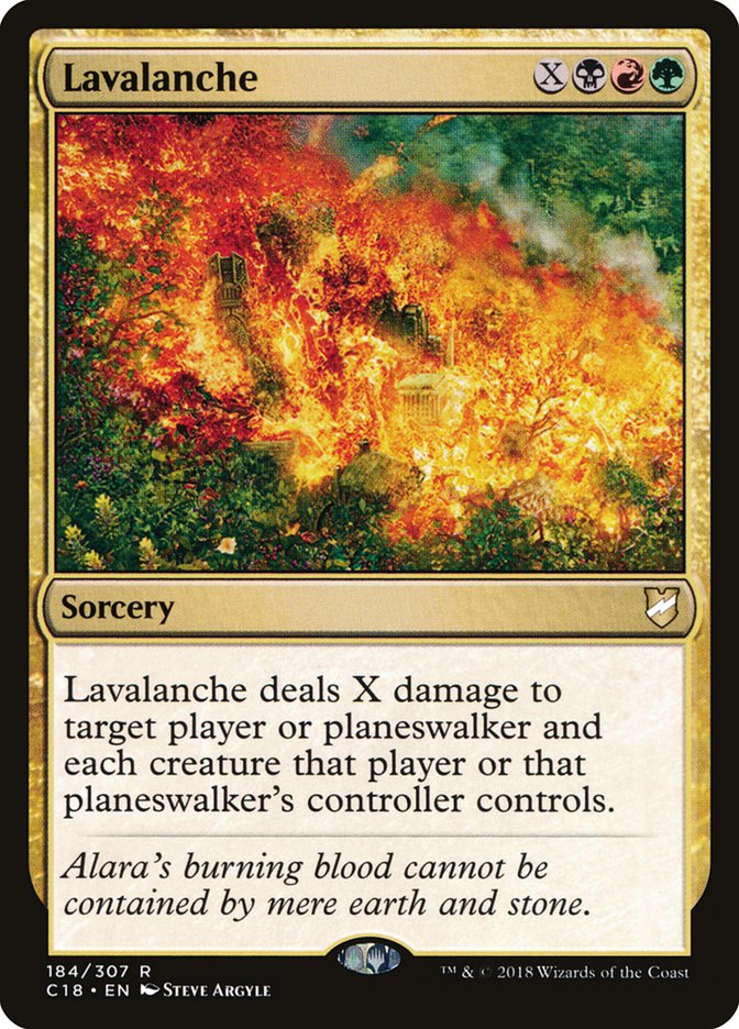 Lavalanche [Commander 2018] | Devastation Store