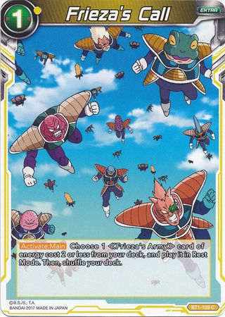 Frieza's Call [BT1-109] | Devastation Store