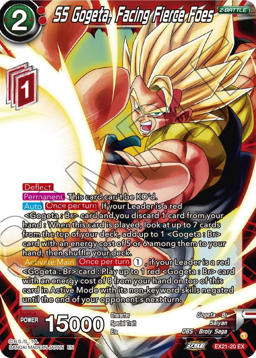 SS Gogeta, Facing Fierce Foes (EX21-20) [5th Anniversary Set] | Devastation Store