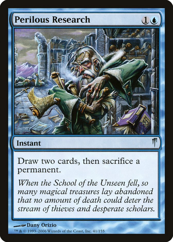 Perilous Research [Coldsnap] - Devastation Store | Devastation Store