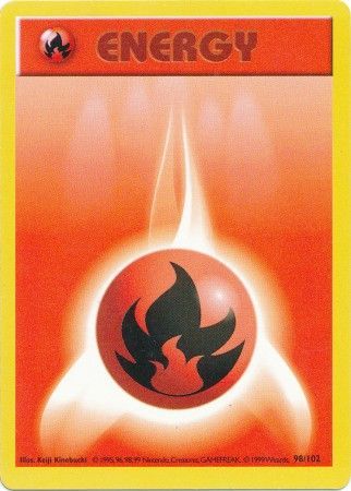 Fire Energy (98/102) [Base Set Shadowless Unlimited] | Devastation Store