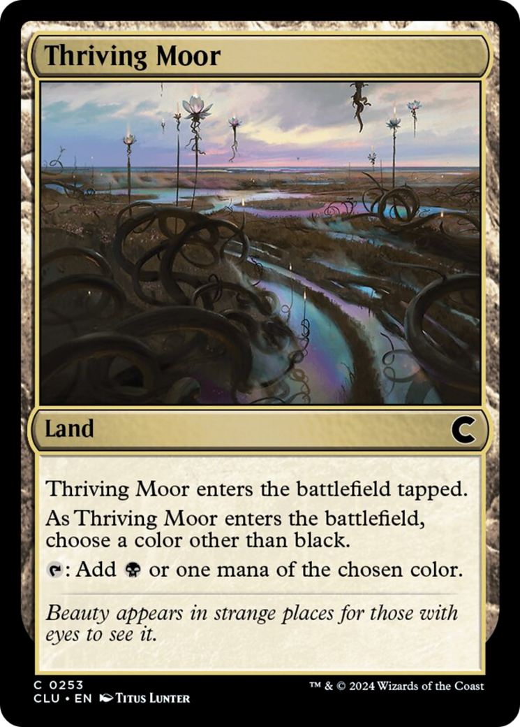 Thriving Moor [Ravnica: Clue Edition] | Devastation Store