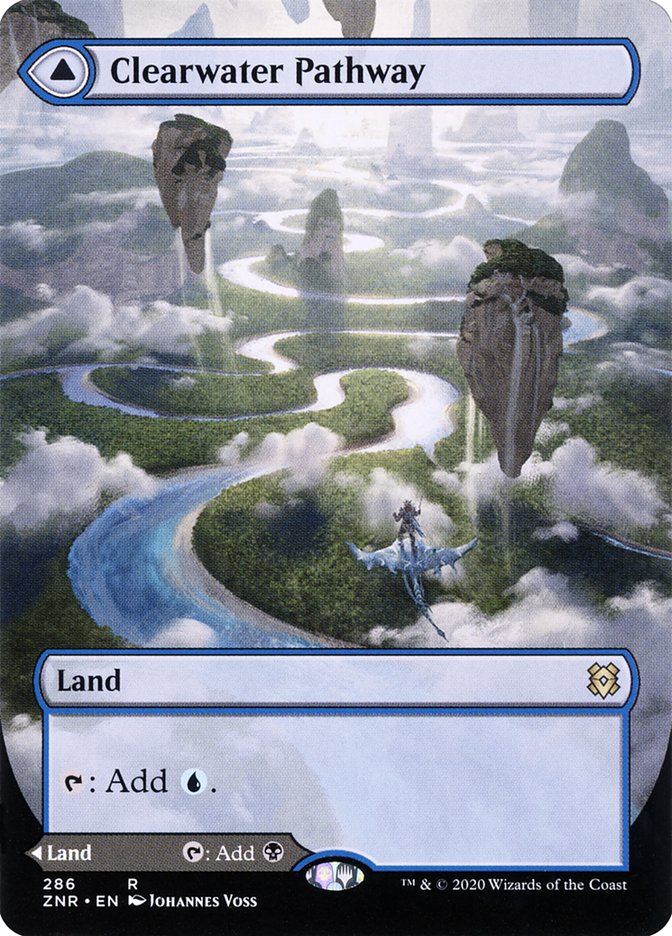 Clearwater Pathway // Murkwater Pathway (Extended) [Zendikar Rising] | Devastation Store