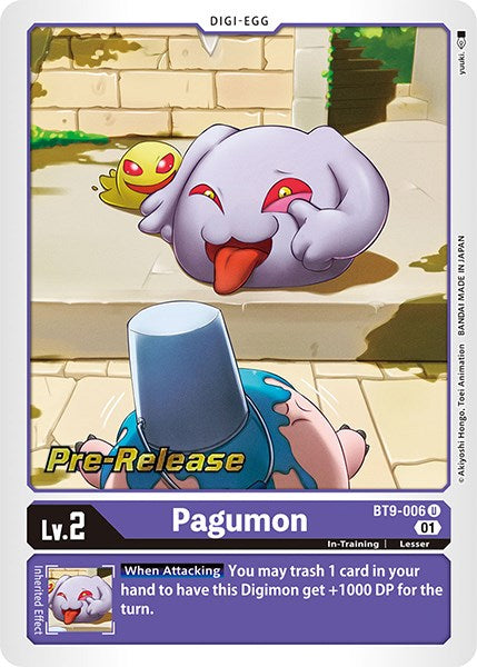 Pagumon [BT9-006] [X Record Pre-Release Promos] | Devastation Store
