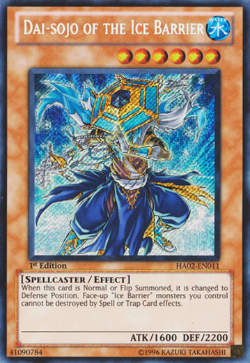 Dai-sojo of the Ice Barrier [HA02-EN011] Secret Rare | Devastation Store