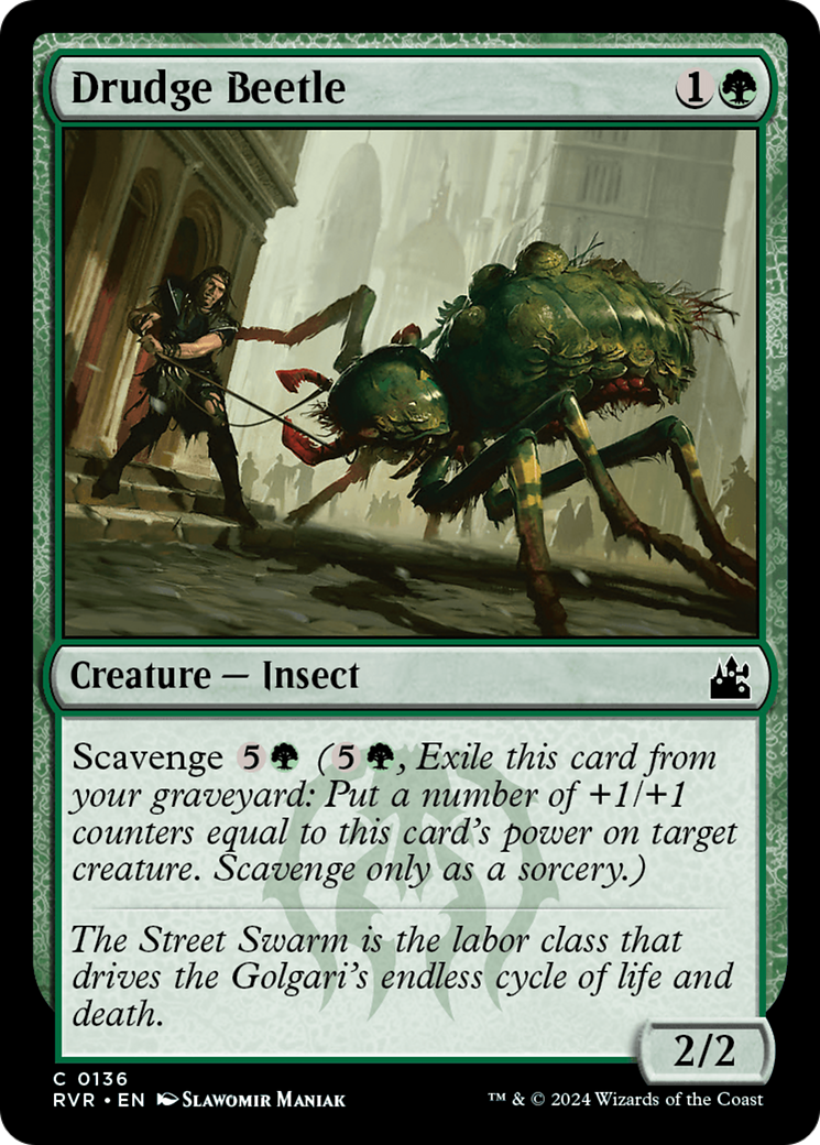 Drudge Beetle [Ravnica Remastered] | Devastation Store