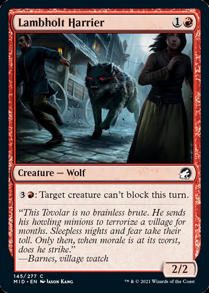 Lambholt Harrier [Innistrad: Midnight Hunt] | Devastation Store