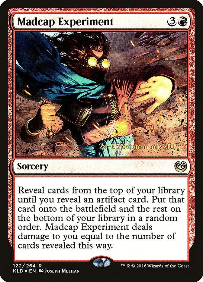 Madcap Experiment  [Kaladesh Prerelease Promos] | Devastation Store