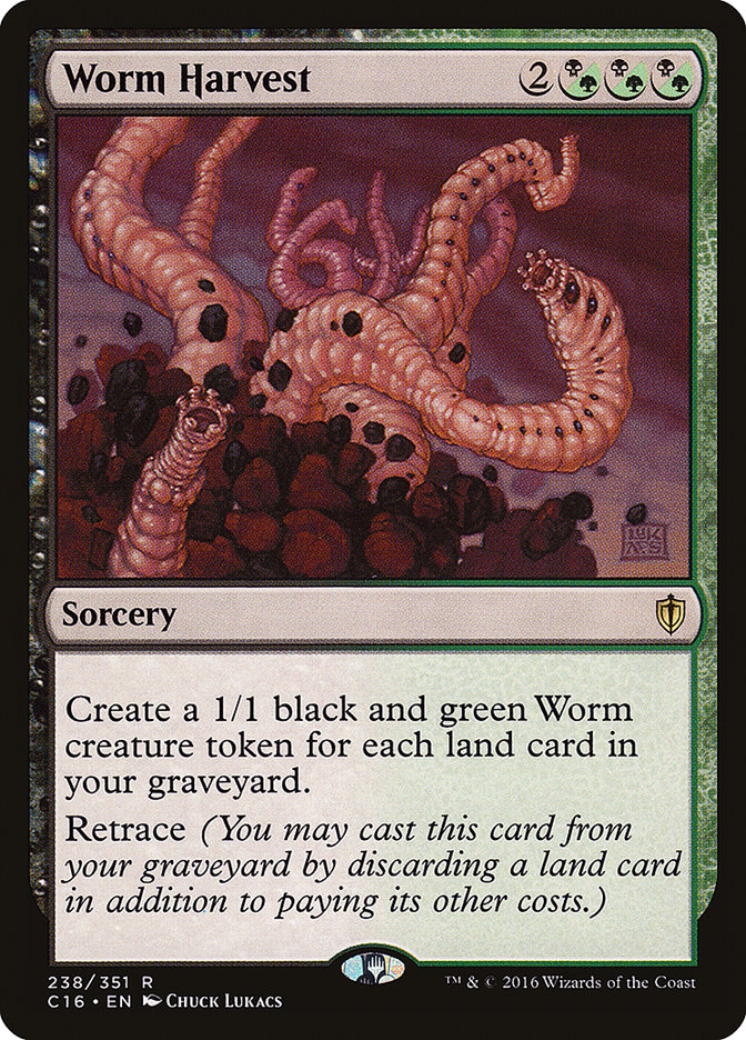 Worm Harvest [Commander 2016] | Devastation Store