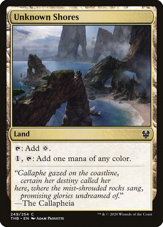 Unknown Shores [Theros Beyond Death] | Devastation Store