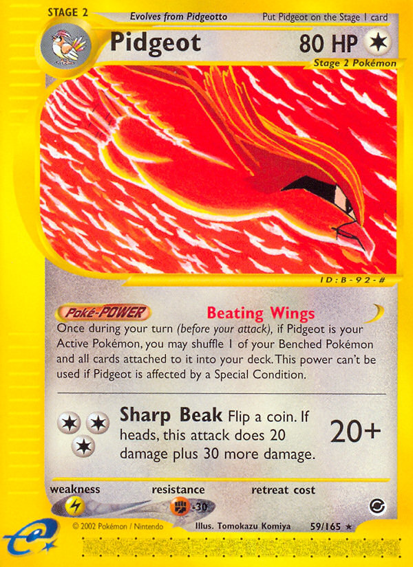 Pidgeot (59/165) [Expedition: Base Set] | Devastation Store