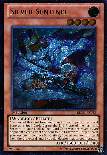 Silver Sentinel [REDU-EN033] Ultimate Rare | Devastation Store