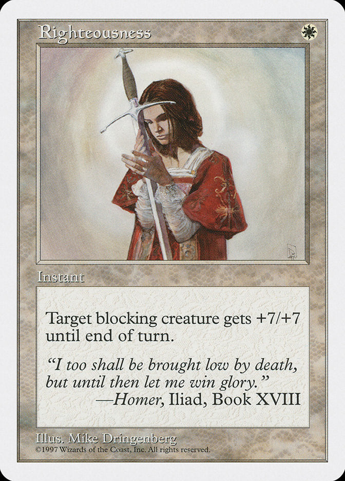 Righteousness [Fifth Edition] | Devastation Store