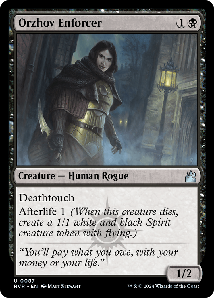 Orzhov Enforcer [Ravnica Remastered] | Devastation Store