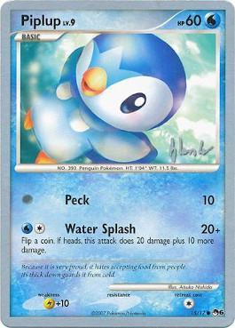 Piplup LV.9 (15/17) (Empotech - Dylan Lefavour) [World Championships 2008] | Devastation Store