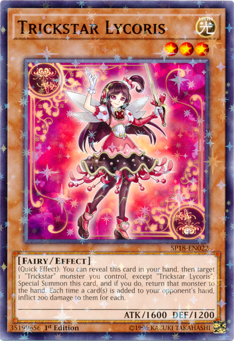 Trickstar Lycoris [SP18-EN022] Starfoil Rare | Devastation Store