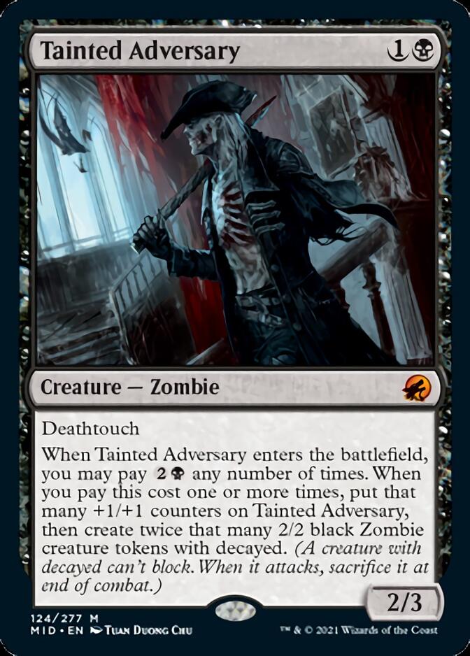 Tainted Adversary [Innistrad: Midnight Hunt] | Devastation Store