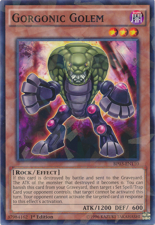 Gorgonic Golem [BP03-EN110] Shatterfoil Rare | Devastation Store