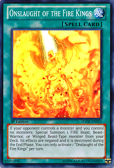 Onslaught of the Fire Kings [SDOK-EN022] Super Rare | Devastation Store