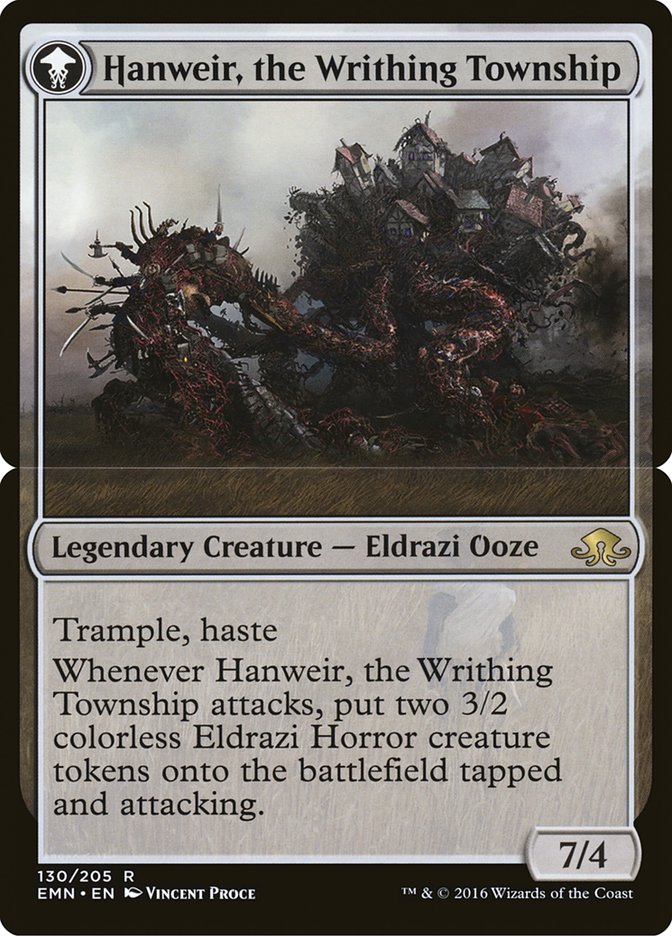 Hanweir, the Writhing Township [Eldritch Moon] | Devastation Store