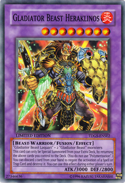 Gladiator Beast Heraklinos [TDGS-ENSE2] Super Rare | Devastation Store