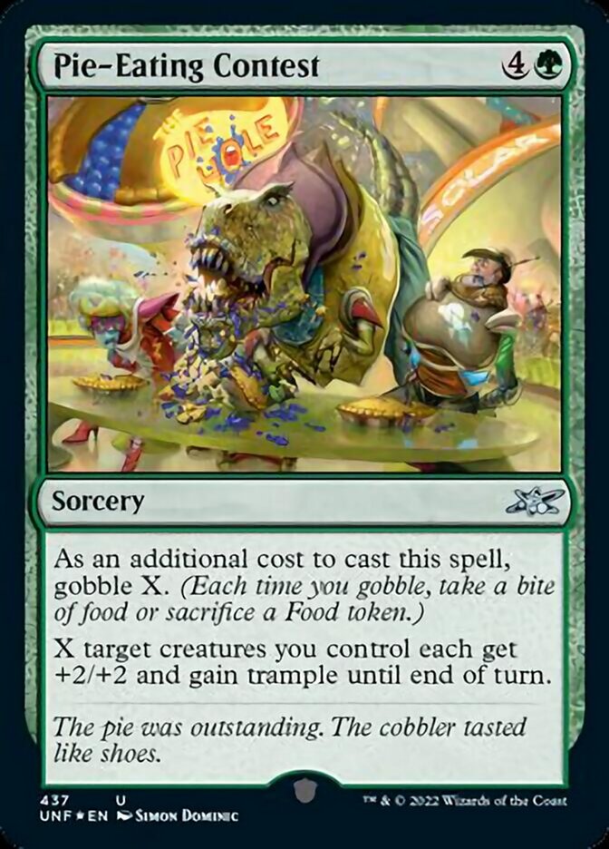 Pie-Eating Contest (Galaxy Foil) [Unfinity] | Devastation Store