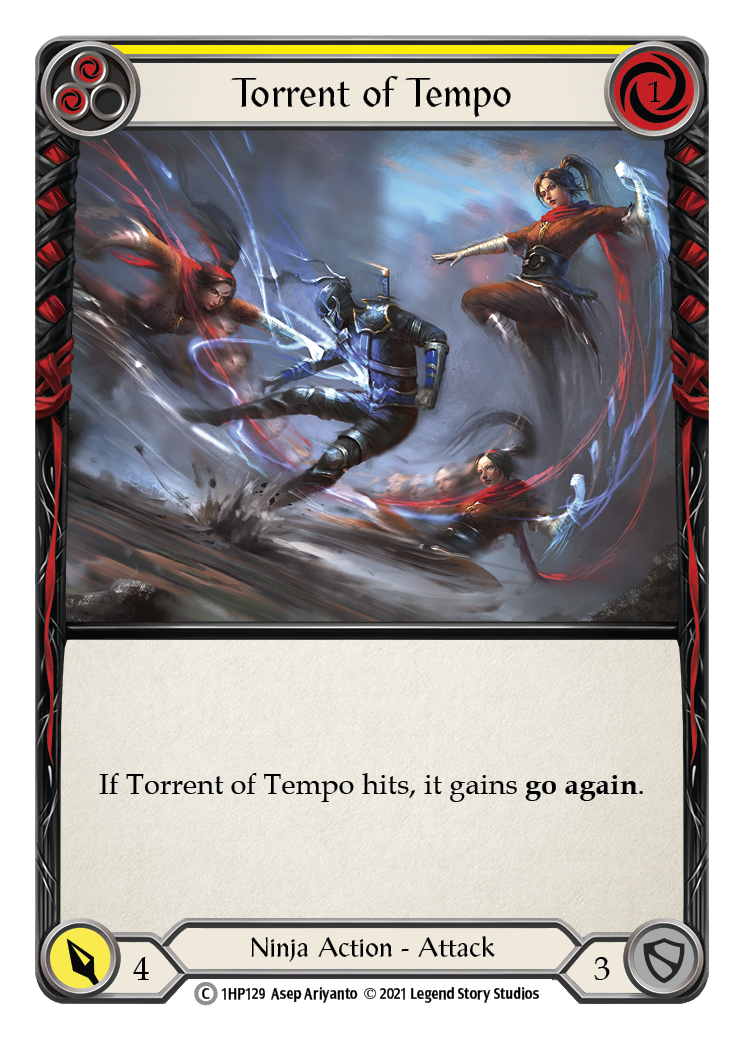 Torrent of Tempo (Yellow) [1HP129] | Devastation Store