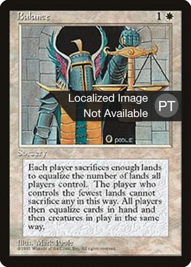Balance [Fourth Edition (Foreign Black Border)] | Devastation Store