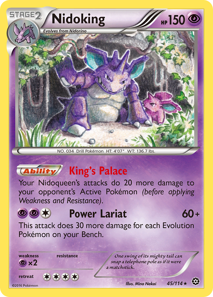 Nidoking (45/114) [XY: Steam Siege] | Devastation Store