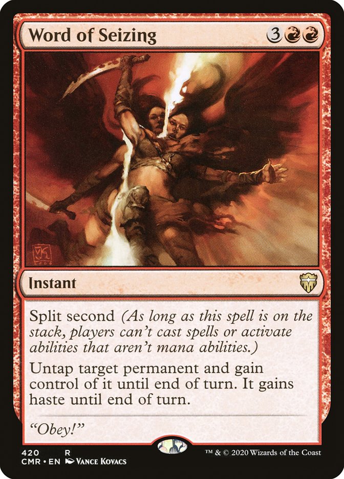 Word of Seizing [Commander Legends] | Devastation Store