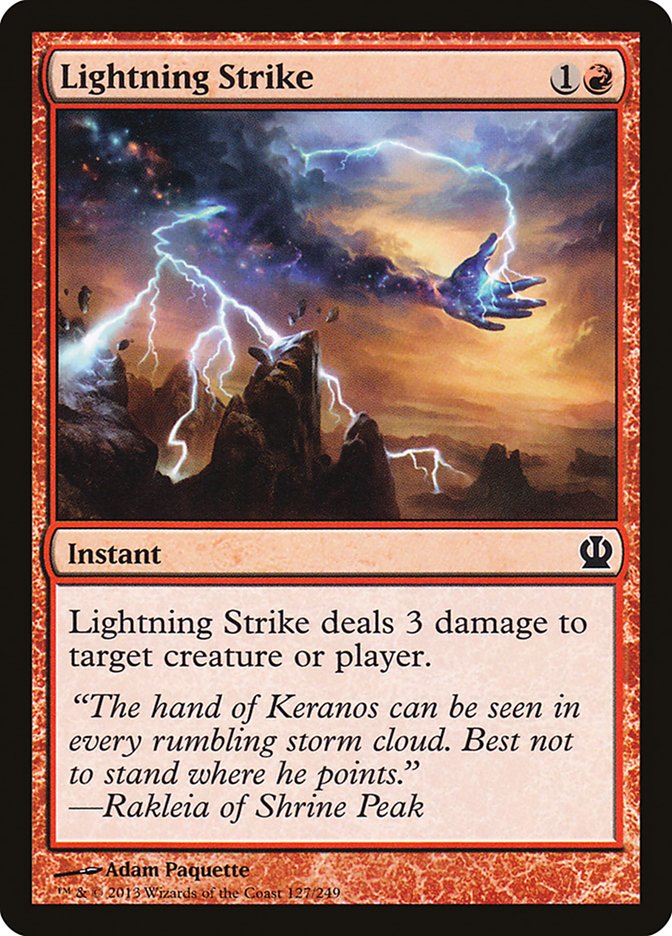 Lightning Strike [Theros] | Devastation Store