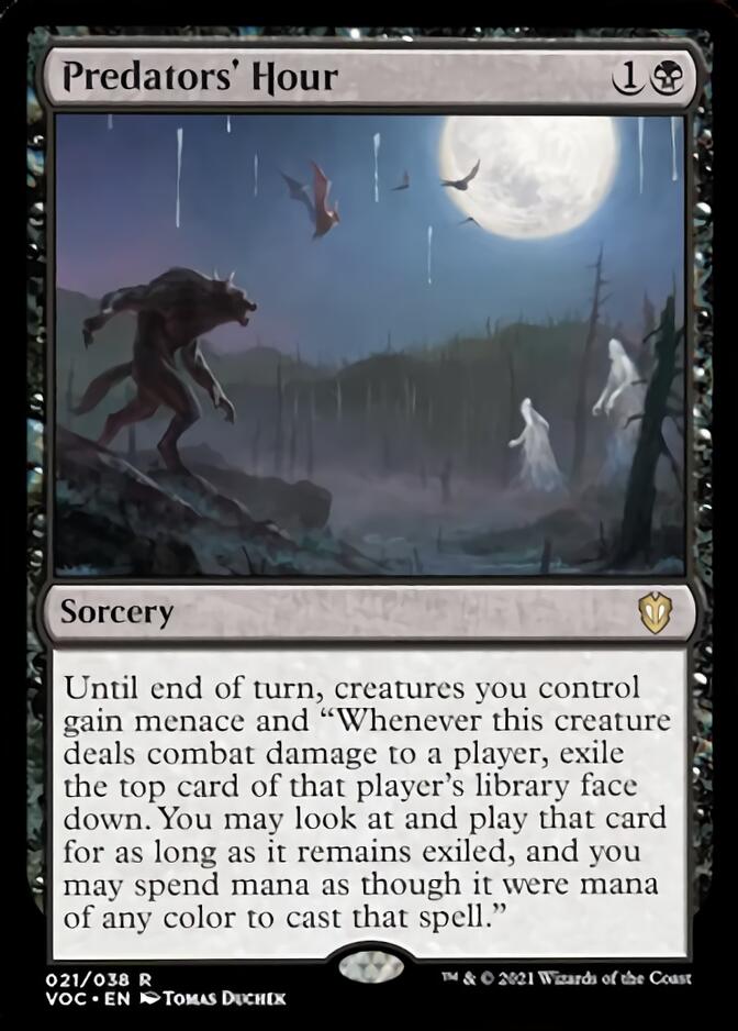 Predators' Hour [Innistrad: Crimson Vow Commander] | Devastation Store