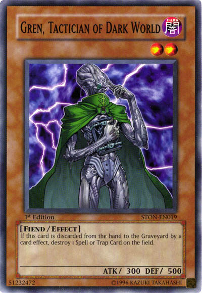Gren, Tactician of Dark World [STON-EN019] Common | Devastation Store