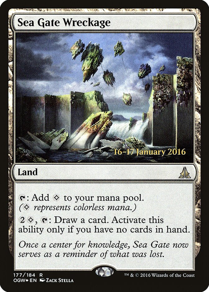 Sea Gate Wreckage [Oath of the Gatewatch Prerelease Promos] - Devastation Store | Devastation Store