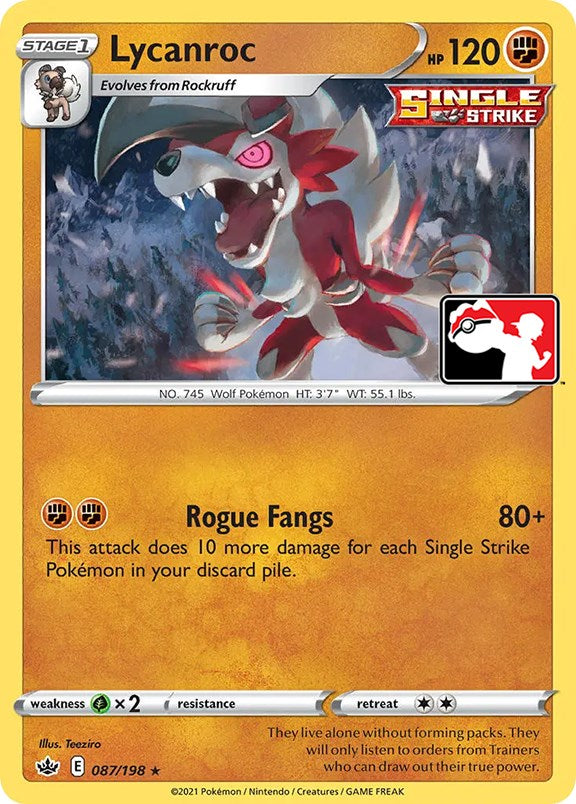 Lycanroc (087/198) [Prize Pack Series One] | Devastation Store