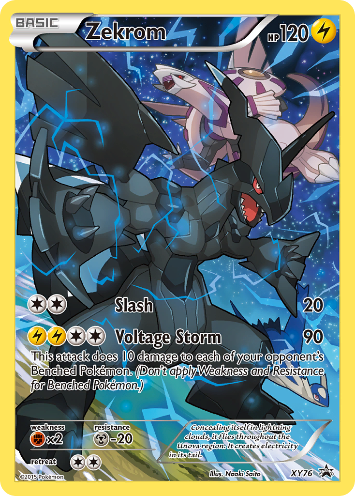 Zekrom (XY76) [XY: Black Star Promos] | Devastation Store