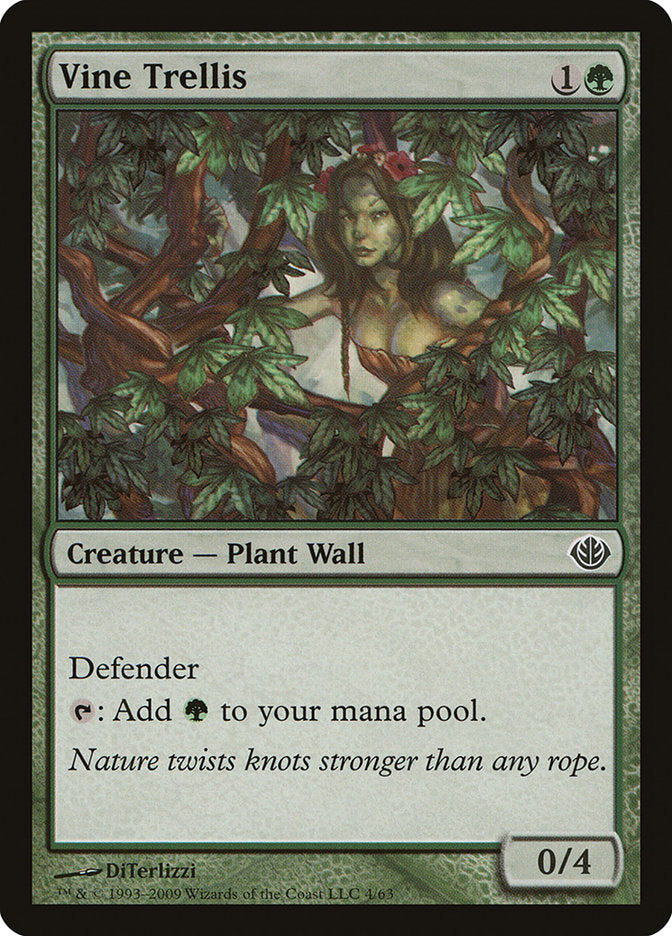 Vine Trellis [Duel Decks: Garruk vs. Liliana] - Devastation Store | Devastation Store