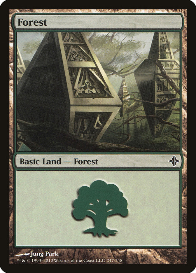 Forest (247) [Rise of the Eldrazi] - Devastation Store | Devastation Store