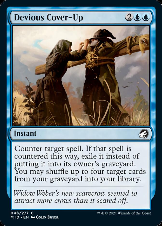 Devious Cover-Up [Innistrad: Midnight Hunt] | Devastation Store