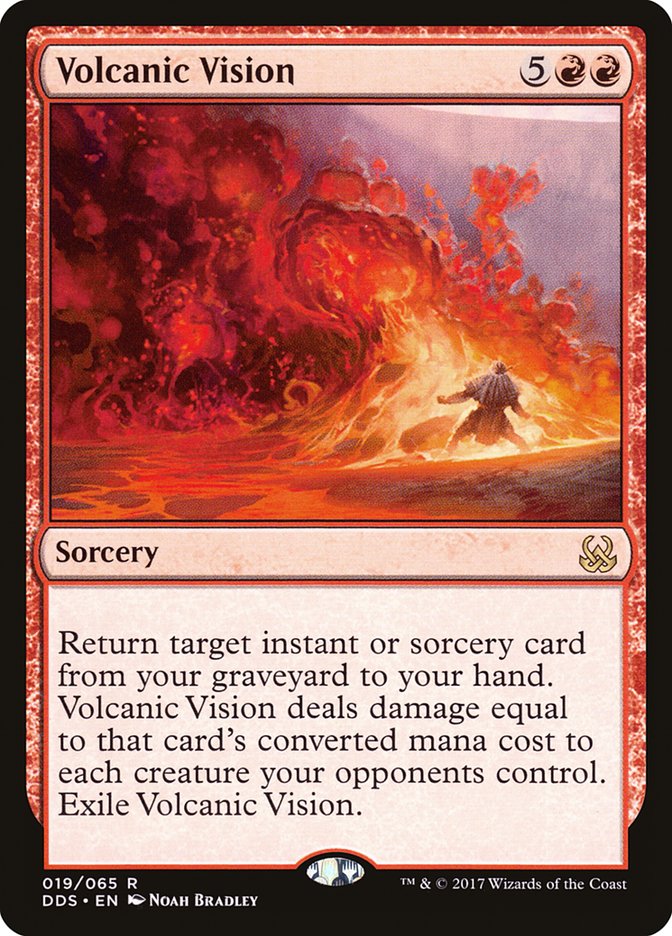 Volcanic Vision [Duel Decks: Mind vs. Might] - Devastation Store | Devastation Store