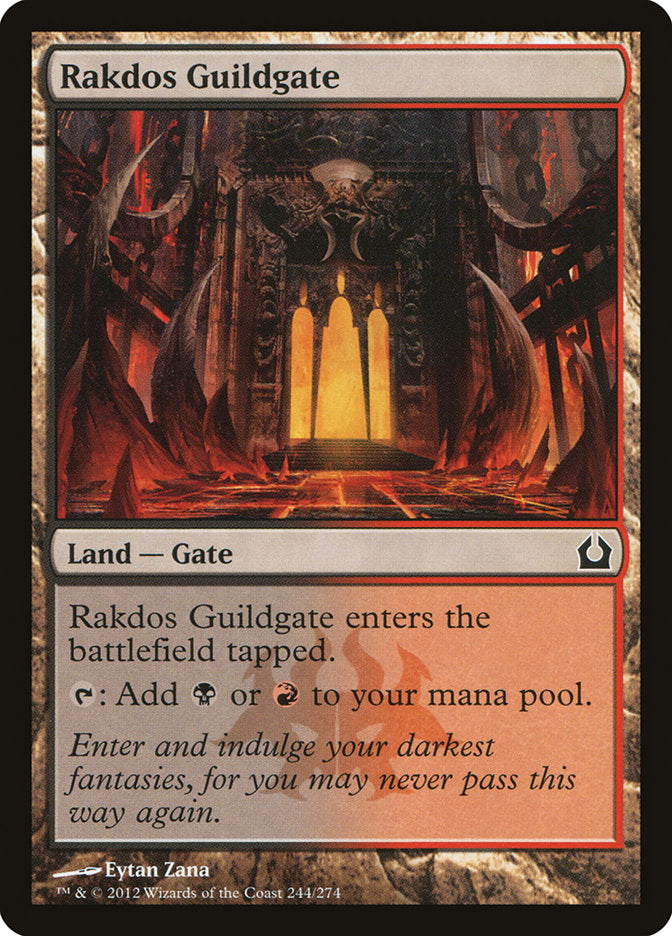 Rakdos Guildgate [Return to Ravnica] - Devastation Store | Devastation Store