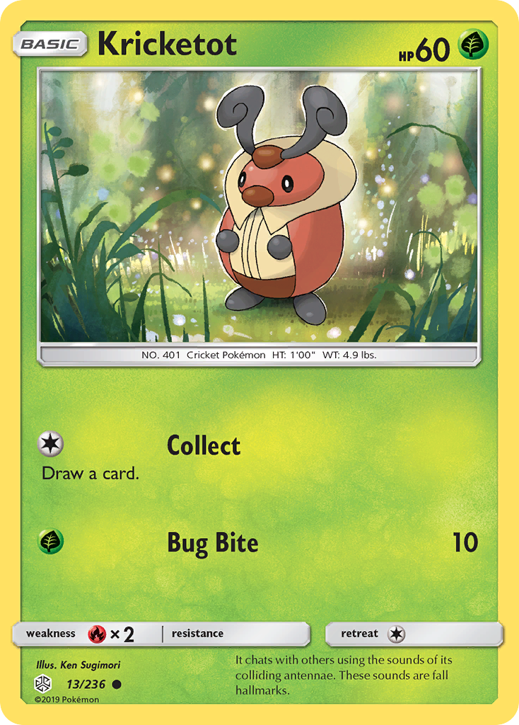 Kricketot (13/236) [Sun & Moon: Cosmic Eclipse] | Devastation Store