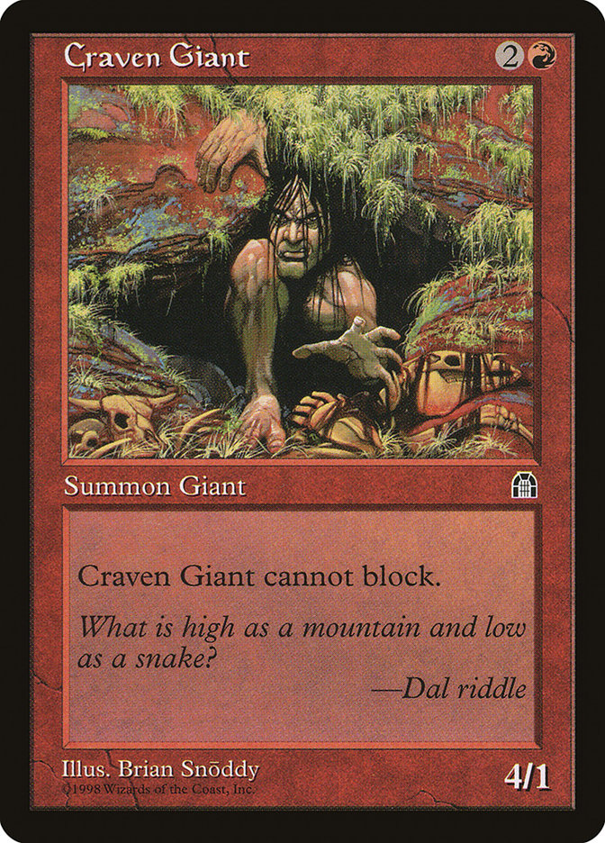 Craven Giant [Stronghold] | Devastation Store