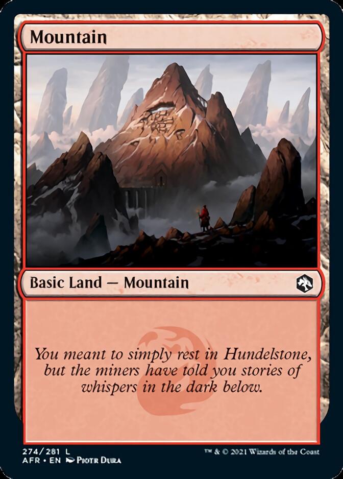 Mountain (274) [Dungeons & Dragons: Adventures in the Forgotten Realms] | Devastation Store