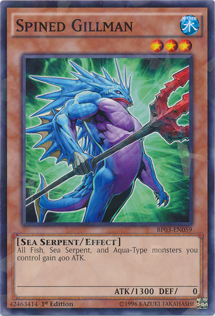 Spined Gillman [BP03-EN059] Shatterfoil Rare | Devastation Store