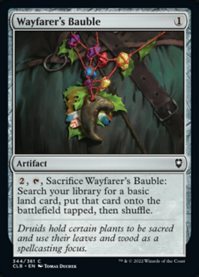Wayfarer's Bauble [Commander Legends: Battle for Baldur's Gate] | Devastation Store