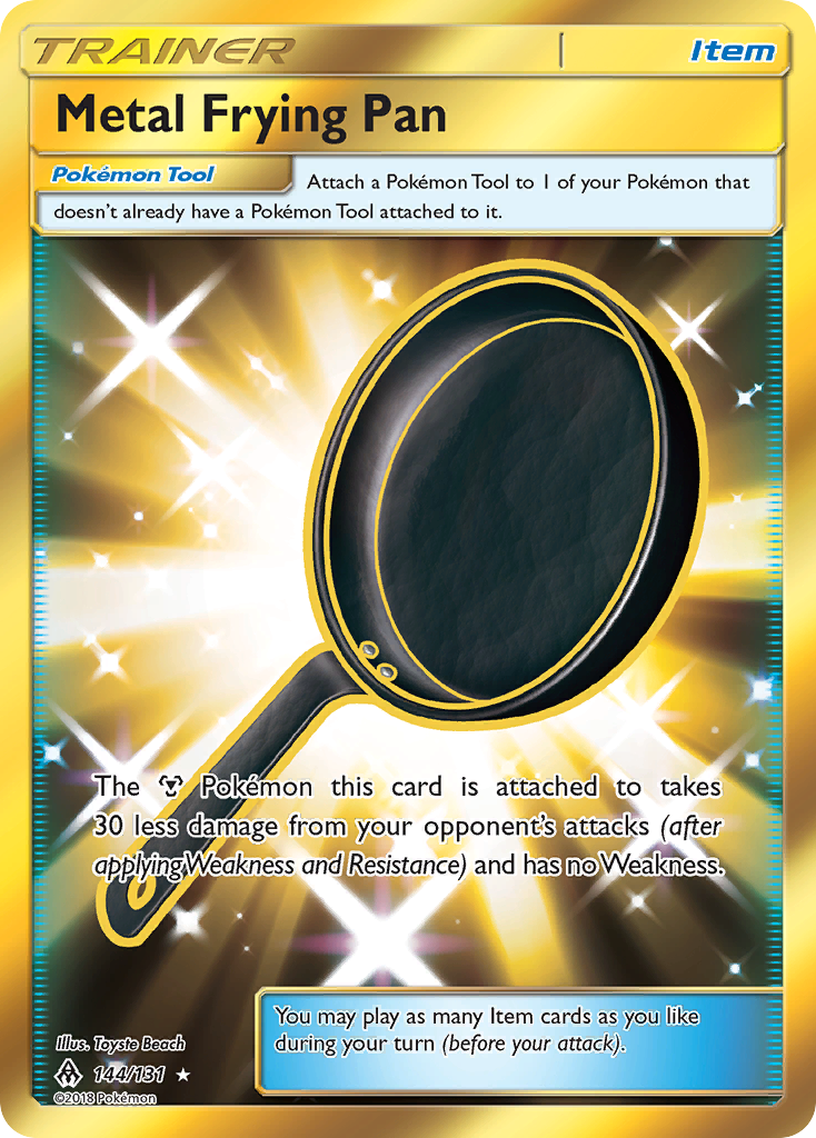 Metal Frying Pan (144/131) [Sun & Moon: Forbidden Light] | Devastation Store