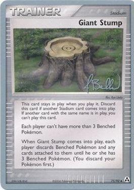 Giant Stump (75/92) (Eeveelutions - Jimmy Ballard) [World Championships 2006] | Devastation Store